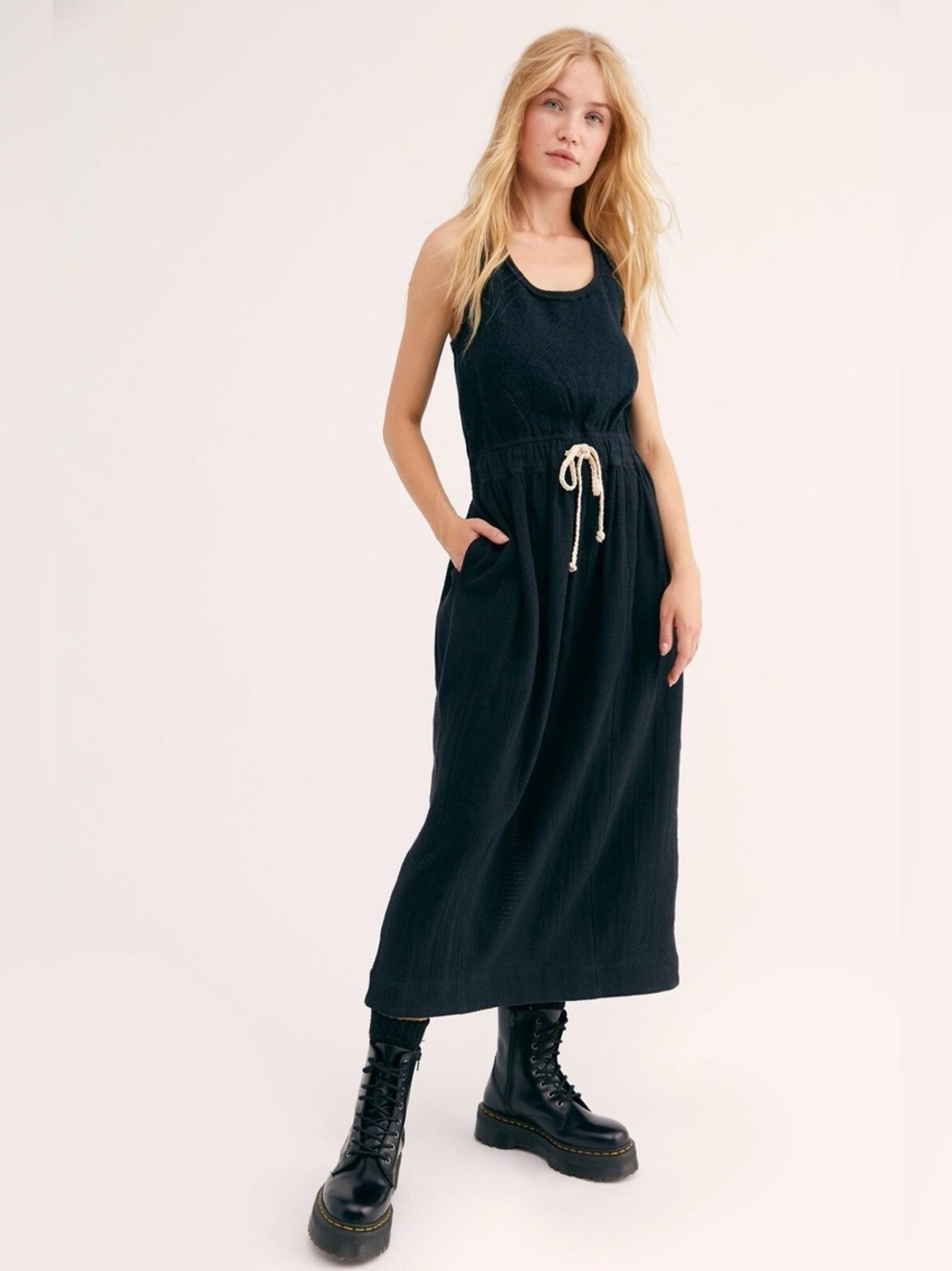 Free people Endless Summer Those Sunshine Feels Midi Dress M